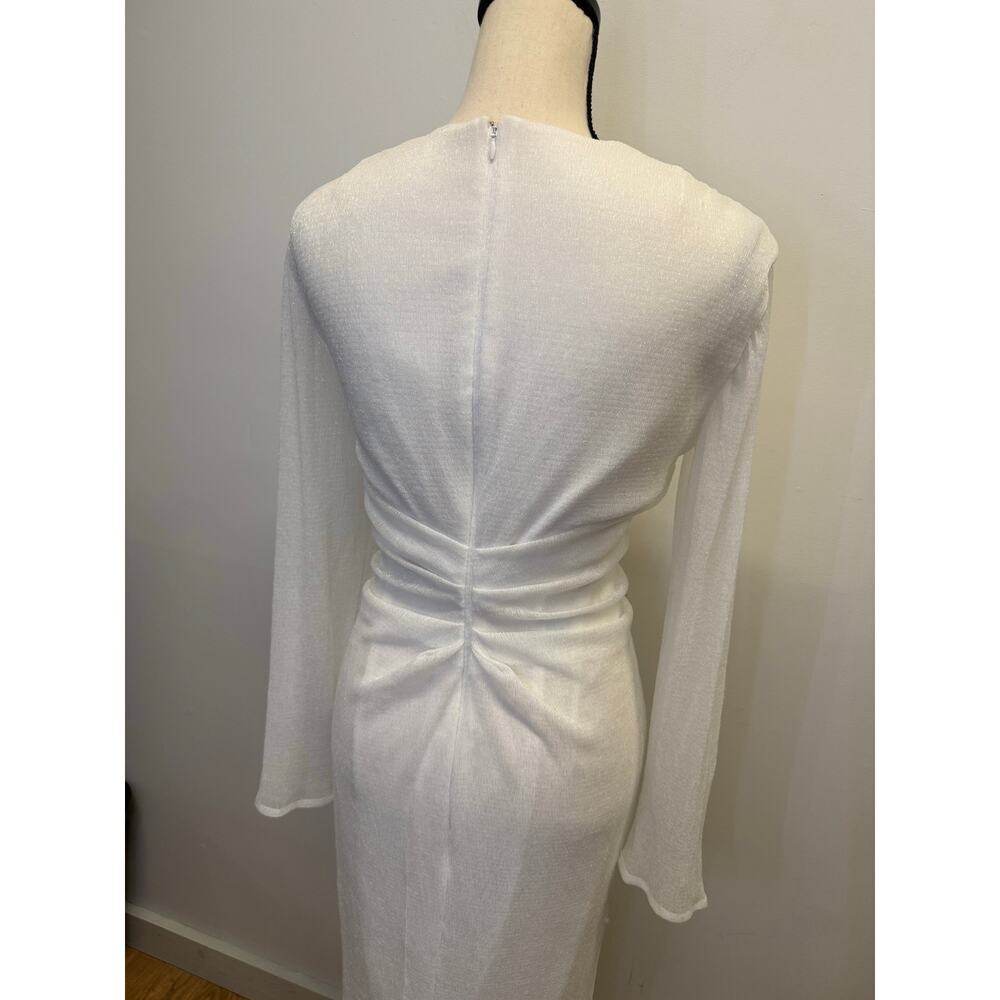 TALBOT RUNHOF Ruched Lurex Gown - Picture 5 of 7